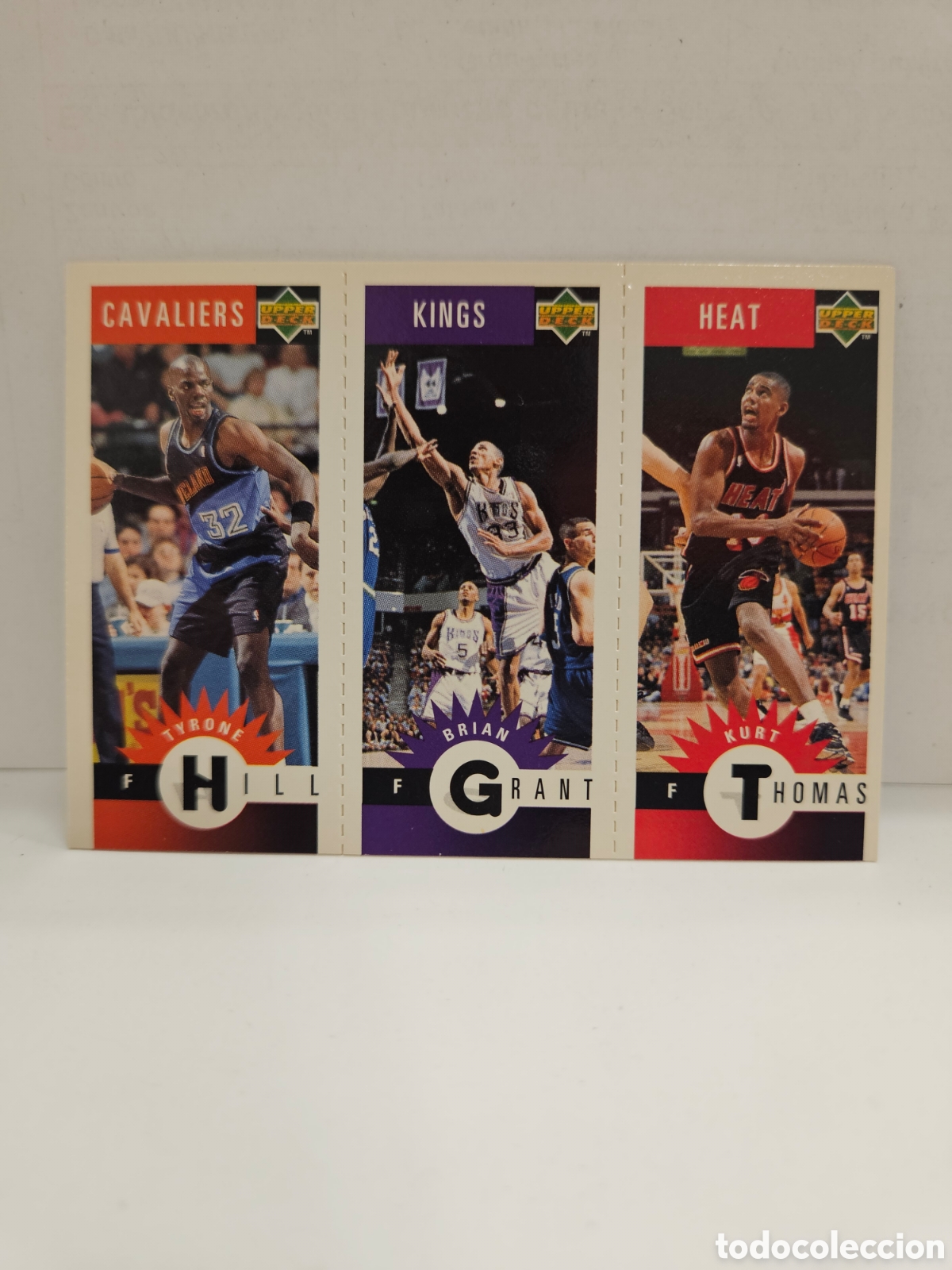 Coleccionismo deportivo: THOMAS GRANT HILL UPPER DECK BALONCESTO NBA 1996 M16 M70 M43