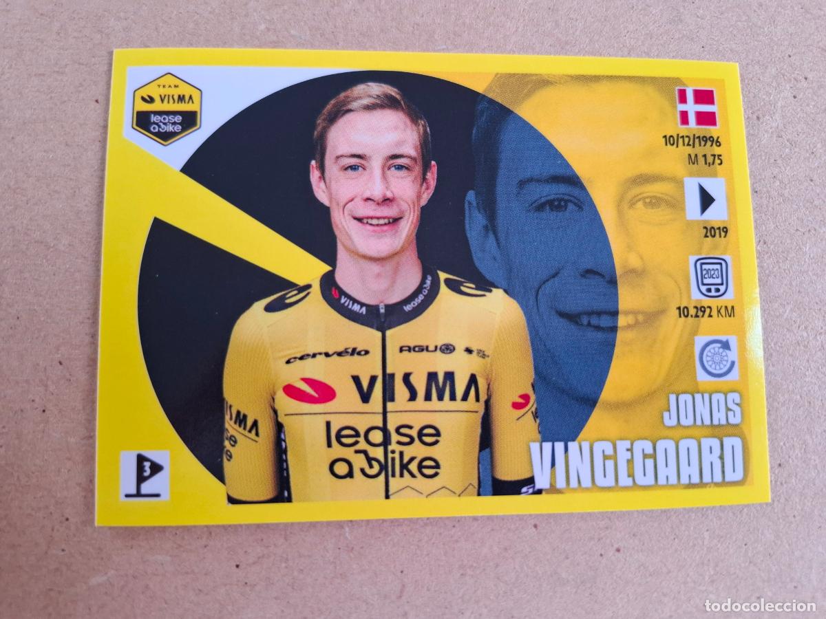 Coleccionismo deportivo: TOUR DE FRANCE 2024 - PANINI - 278 JONAS VINGEGAARD - VISMA ( NUNCA PEGADO ) - CP4