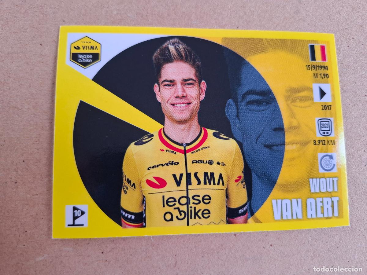 Coleccionismo deportivo: TOUR DE FRANCE 2024 - PANINI - 282 WOUT VAN AERT - VISMA ( NUNCA PEGADO ) - CP4
