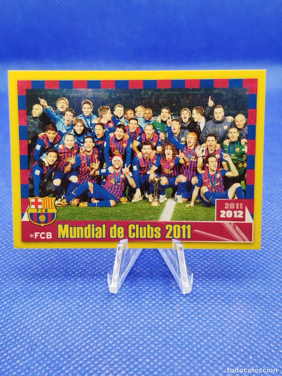 Coleccionismo deportivo: #110 LIONEL MESSI 2011 2012 PANINI FC BARCELONA OFICIAL &rdquo;MUNDIAL DE CLUBS 2011&rdquo;