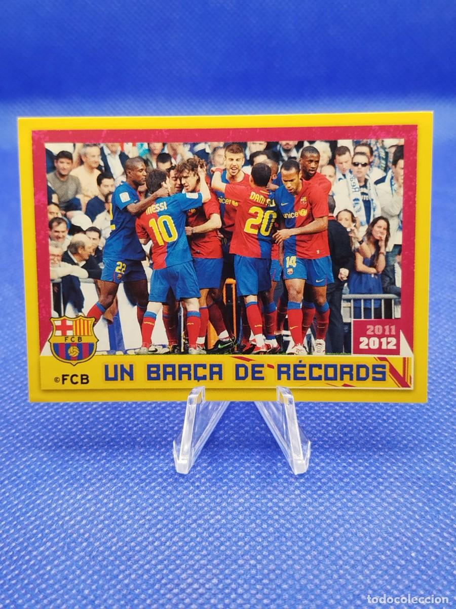 Coleccionismo deportivo: #181 LIONEL MESSI 2011 2012 PANINI FC BARCELONA OFICIAL 11 12 UN BAR&Ccedil; DE RECORDS