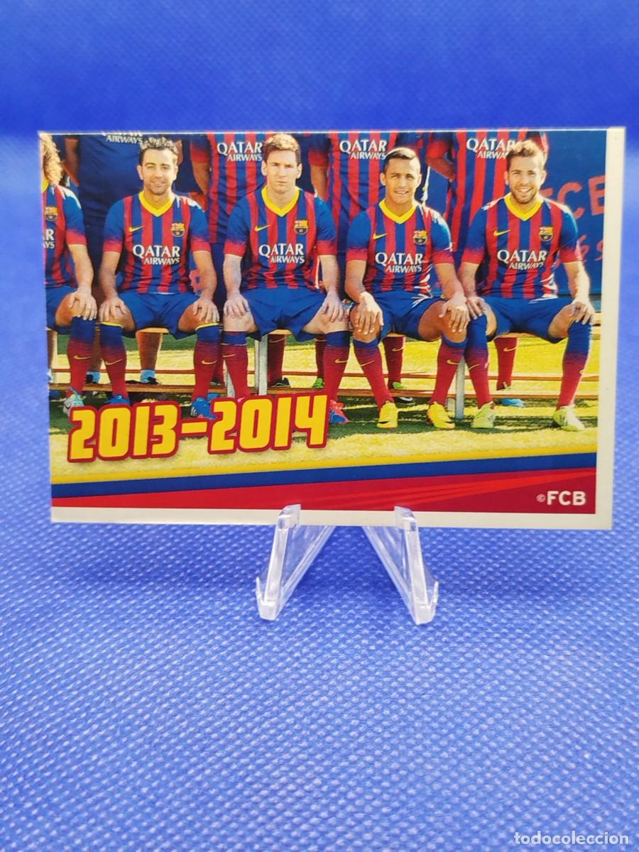 Coleccionismo deportivo: #5 LIONEL MESSI 2013 2014 PANINI FC BARCELONA COLECCION OFICIAL 13 14 EQUIPO