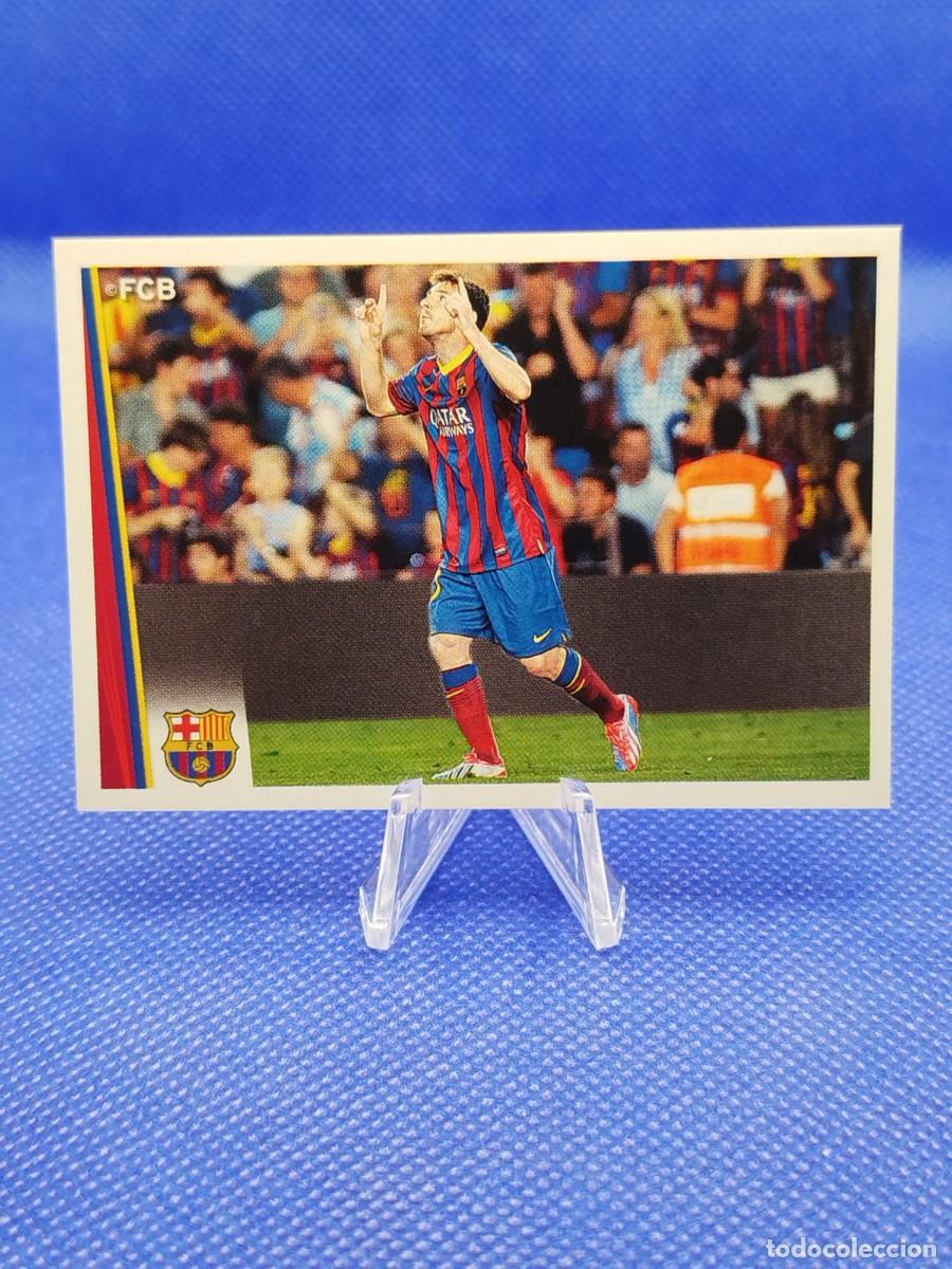 Coleccionismo deportivo: #13 LIONEL MESSI 2013 2014 PANINI FC BARCELONA COLECCION OFICIAL 13 14