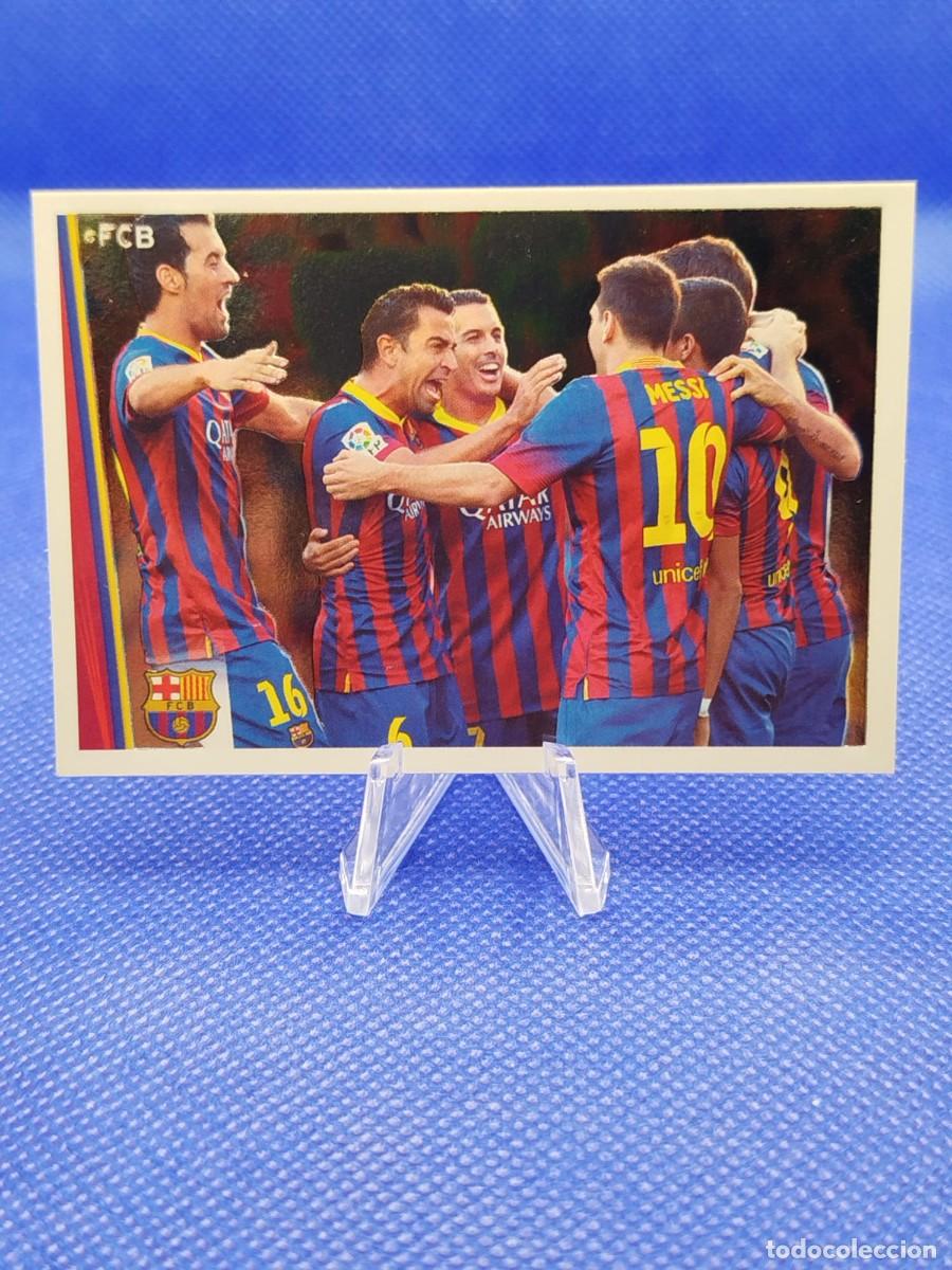 Coleccionismo deportivo: #15 LIONEL MESSI 2013 2014 PANINI FC BARCELONA COLECCION OFICIAL 13 14 EQUIPO