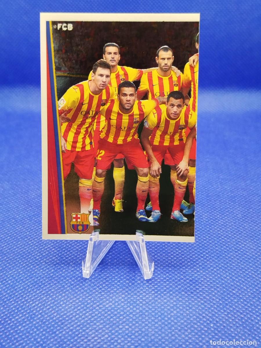 Coleccionismo deportivo: #16 LIONEL MESSI 2013 2014 PANINI FC BARCELONA COLECCION OFICIAL 13 14 EQUIPO