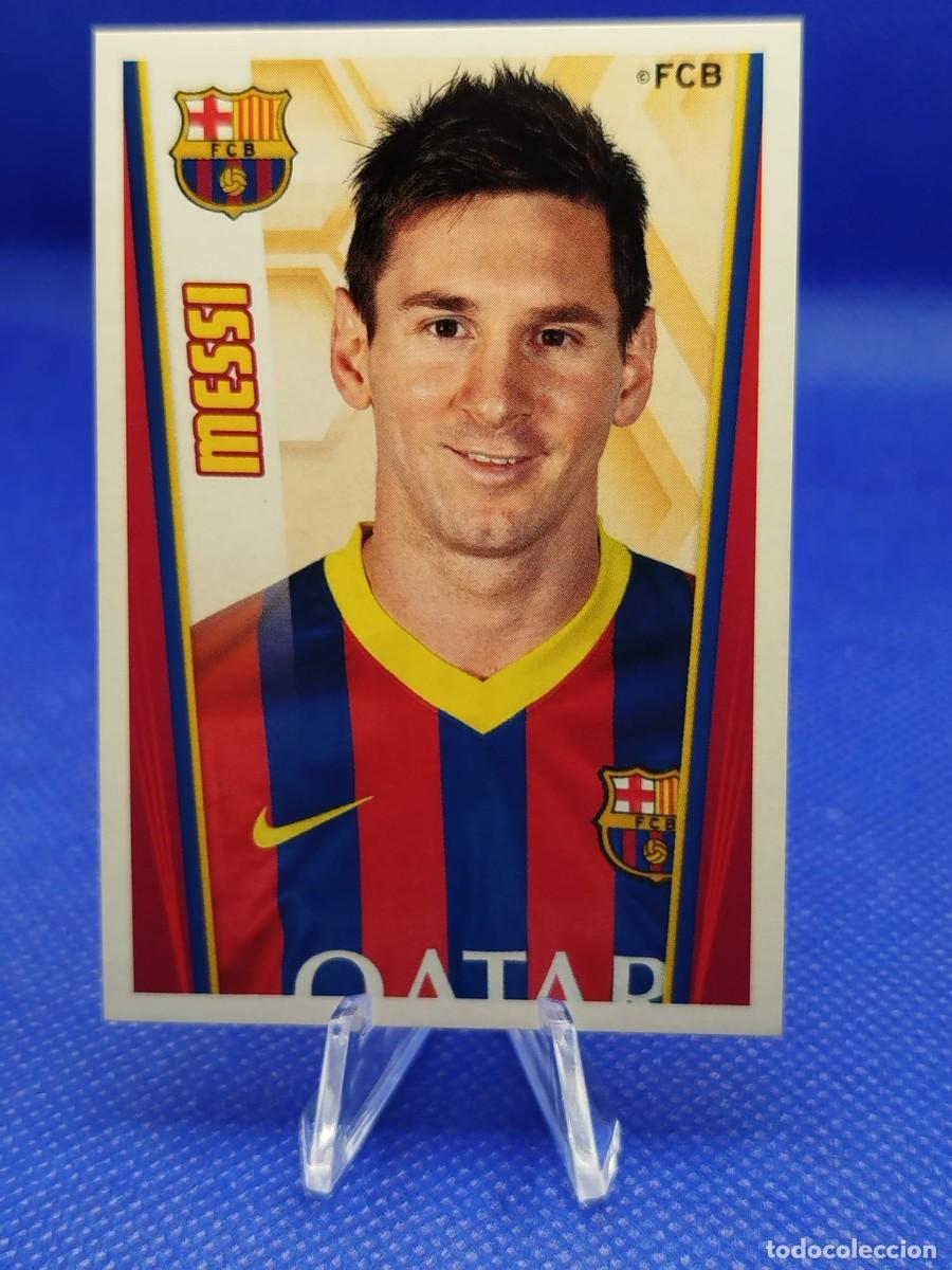 Coleccionismo deportivo: #141 LIONEL MESSI 2013 2014 PANINI FC BARCELONA COLECCION OFICIAL 13 14