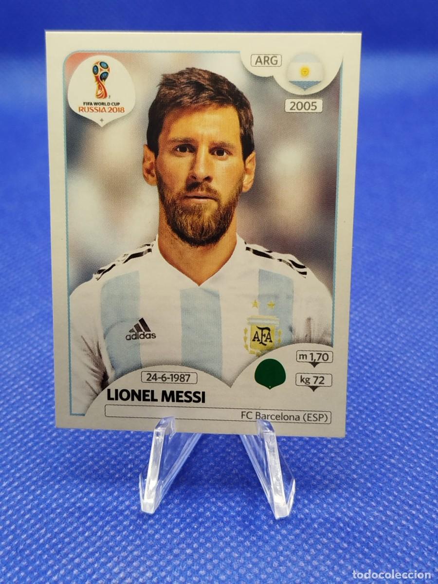 Coleccionismo deportivo: #288 LIONEL MESSI ARGENTINA 2018 PANINI FIFA WORLD CUP RUSSIA 2018