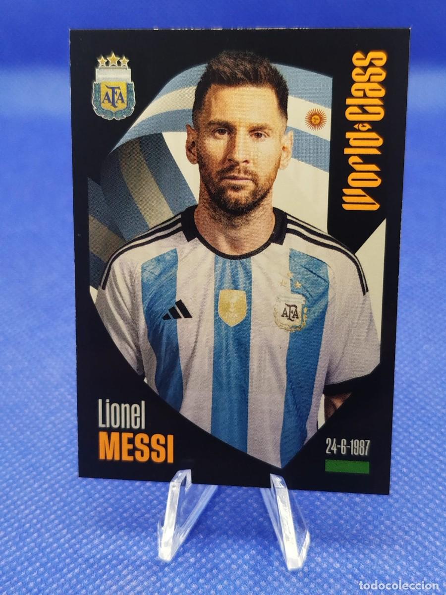 Coleccionismo deportivo: #168 LIONEL MESSI ARGENTINA AFA 2024 PANINI WORLD CLASS