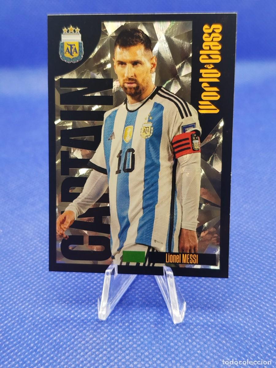 Coleccionismo deportivo: #172 LIONEL MESSI ARGENTINA AFA 2024 PANINI WORLD CLASS &rdquo;CAPTAIN&rdquo;