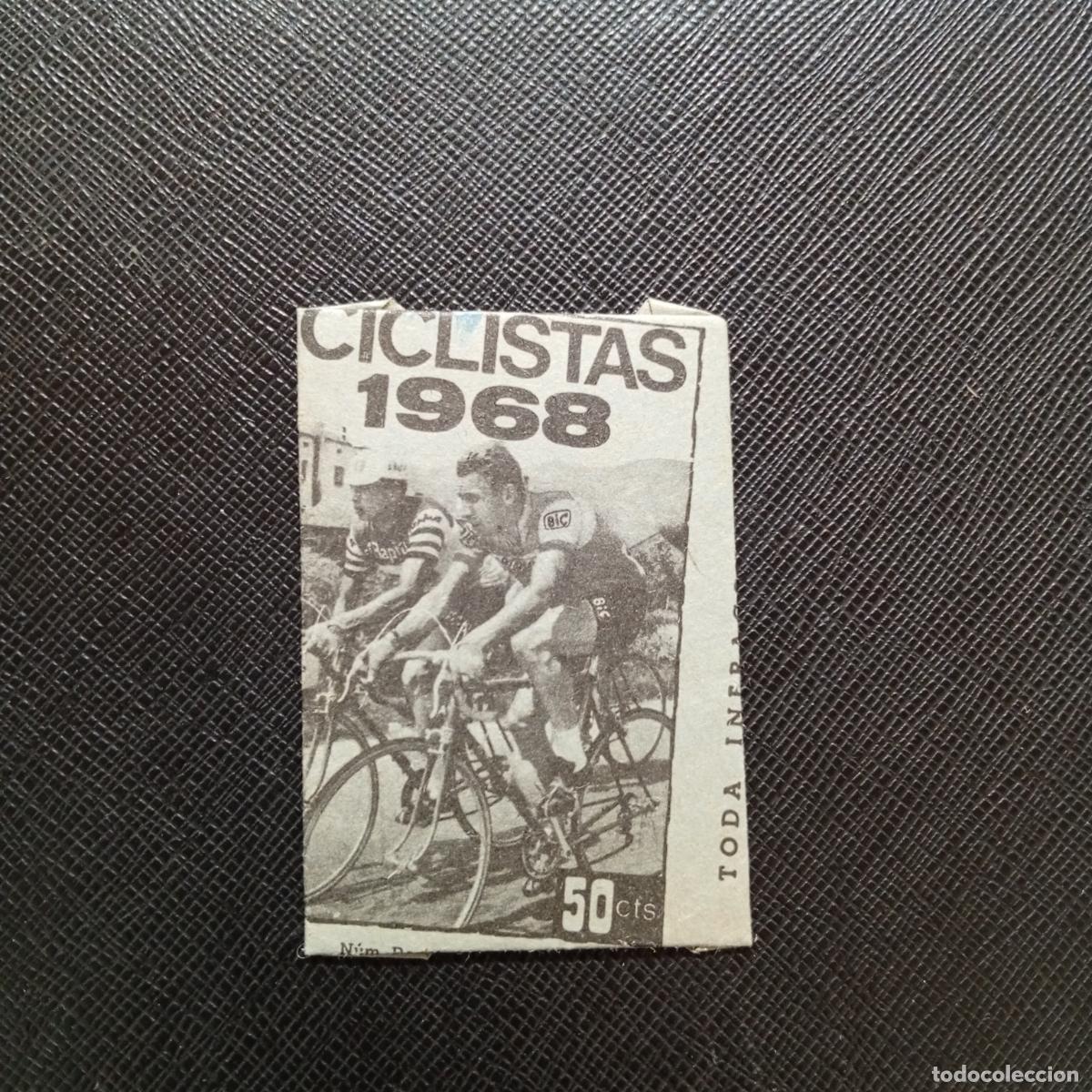 Coleccionismo deportivo: CICLISTAS LAIDA 1968 CROMO 68 - A103 PG352 - SOBRE SIN ABRIR