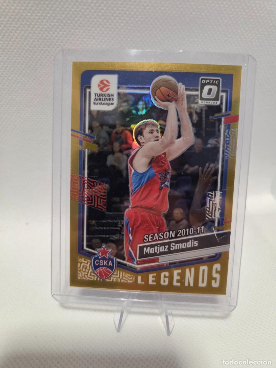 Coleccionismo deportivo: 2023 Panini Donruss Turkish Airlines Euroleague #190 Matjaz Smodis 05/10
