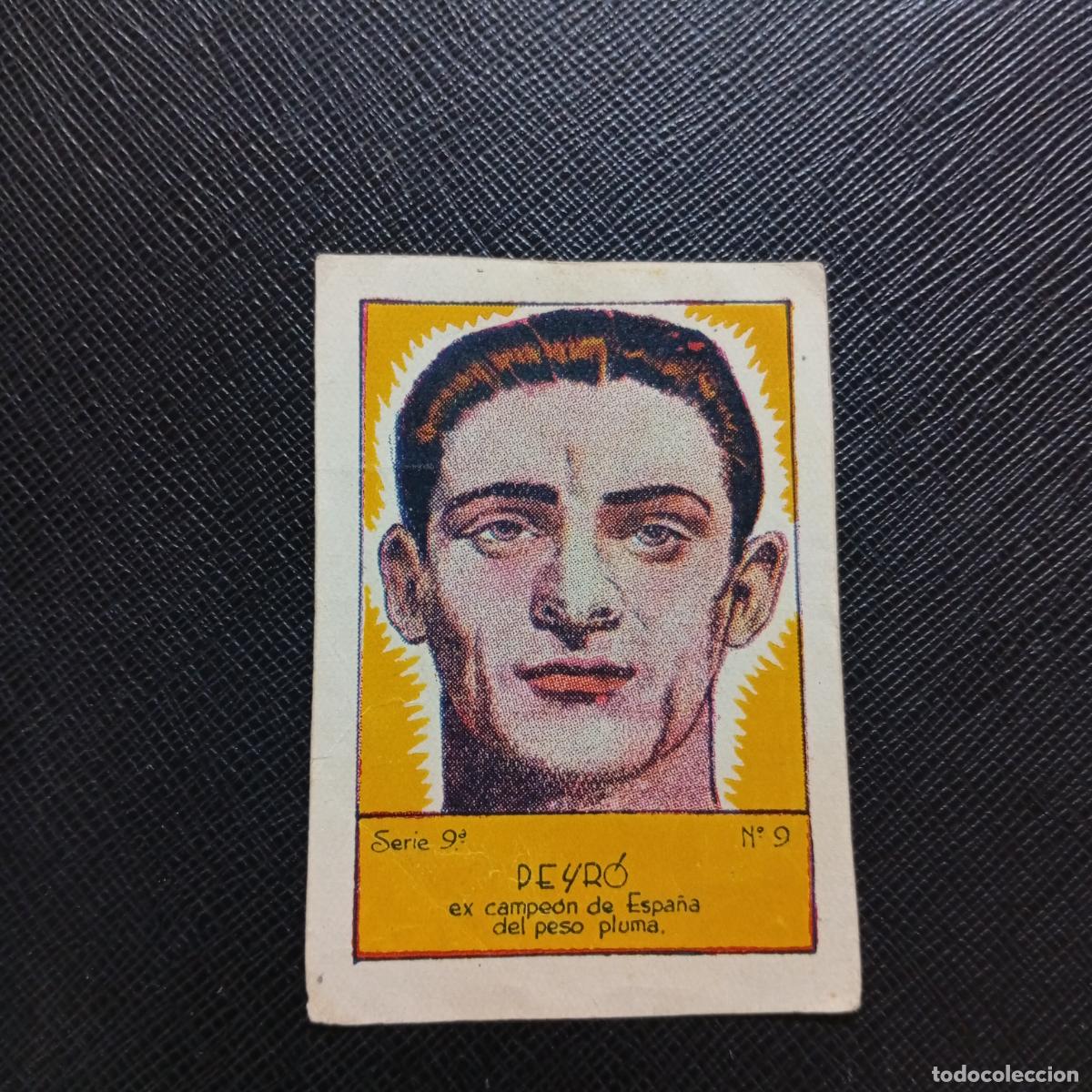 Coleccionismo deportivo: 9 PEYRO BOXEO HISPANO AMERICANA 1941 CROMO 41 - SIN PEGAR - A103 PG415