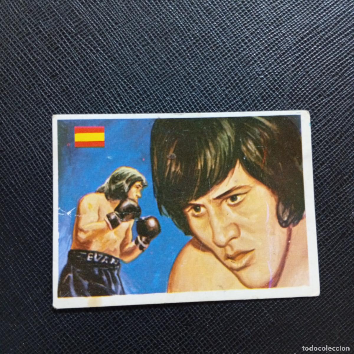 Coleccionismo deportivo: 65 EVANGELISTA BOXEO 1979 MUNDIAL DEL DEPORTE QUELCOM - SIN PEGAR - A164 PG35 5,5X7,5CM APROX