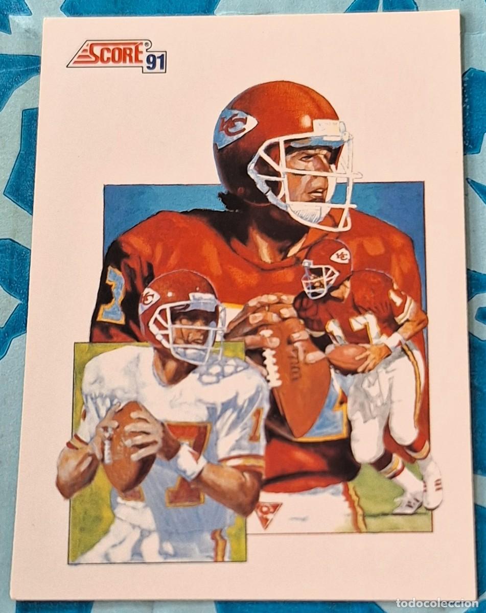 Coleccionismo deportivo: Steve DeBerg Kansas City Chiefs Score Football 1991 The Leader