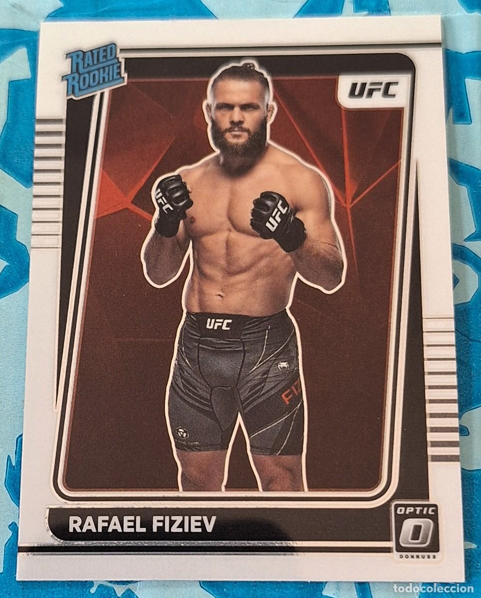 Coleccionismo deportivo: Rafael Fiziev Lightweight Panini Donruss UFC Optic Rated Rookie RC