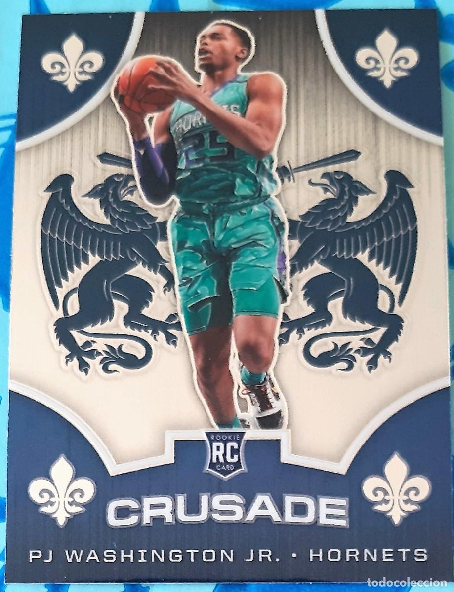 Coleccionismo deportivo: PJ Washington Jr. Charlotte Hornets Panini Crusade Basketball Rookie RC