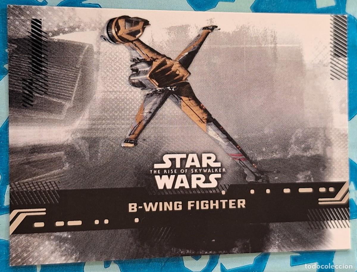 Coleccionismo deportivo: B-Wing Fighter Star Wars Topps The Rise Of Skywalker
