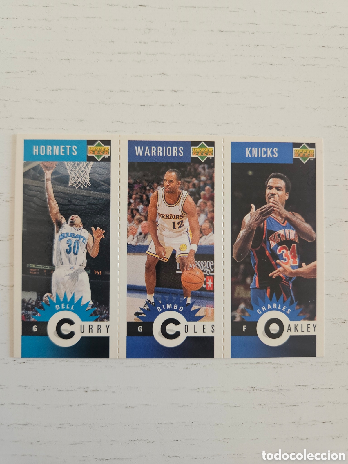 Coleccionismo deportivo: OAKLEY COLES CURRY UPPER DECK BALONCESTO NBA 1996 M7 M29 M56