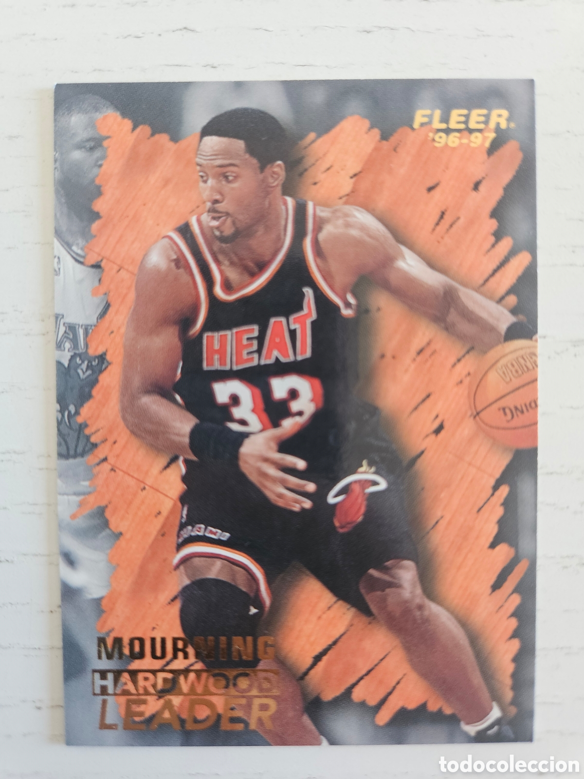 Coleccionismo deportivo: 133 ALONZO MOURNING NBA FLEER 96 HEAT