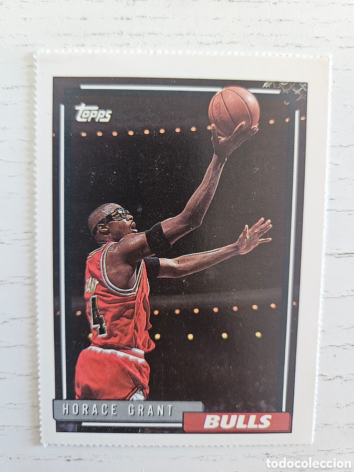 Coleccionismo deportivo: 324 HORACE GRANT CHICAGO BULLS CROMO BALONCESTO CARD NBA TOPPS 1993 NUEVO DE SOBRE