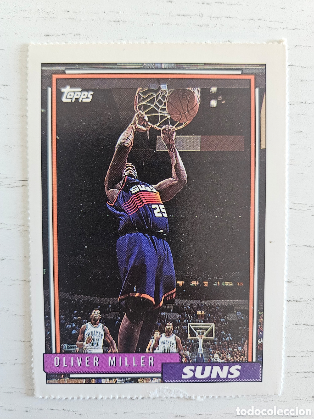 Coleccionismo deportivo: BALONCESTO - NBA - TOPPS - A&Ntilde;O 1993 - N&Uacute;MERO 227 CROMO NUEVO - OLIVER MILLER