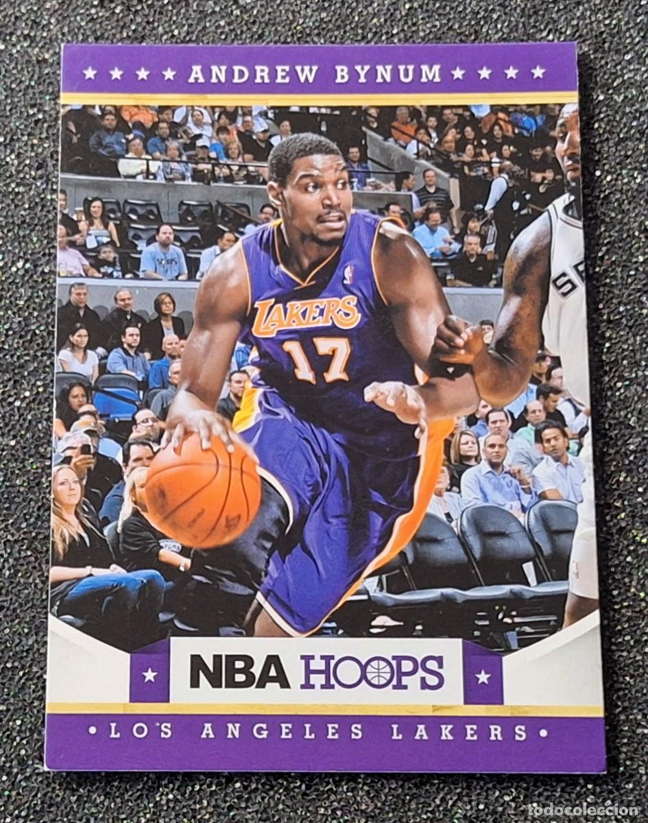 Coleccionismo deportivo: Andrew Bynum Los Angeles Lakers Panini Hoops Basketball #197