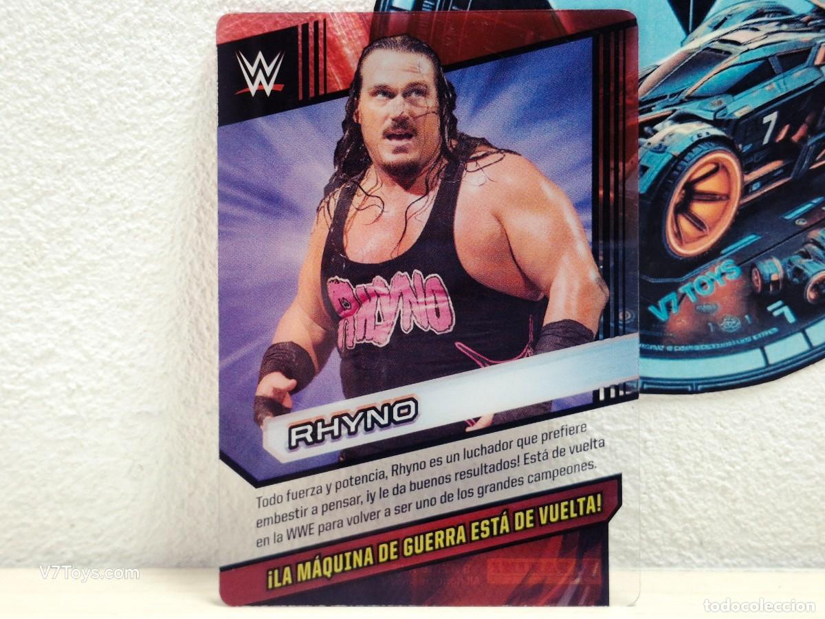 Coleccionismo deportivo: Carta Rhyno N&ordm; 061 WWE Panini 2016