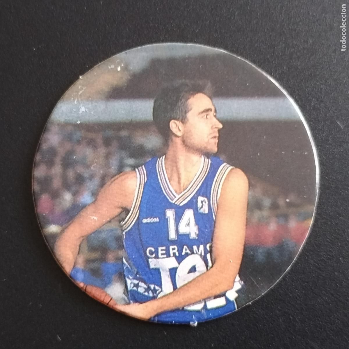 Coleccionismo deportivo: TAZO N&ordm; 31 F. LOPEZ TAUGRES BASKONIA BASKET BALONCESTO LIGA ACB 95 MUNDICROMO 1994 1995 94 95
