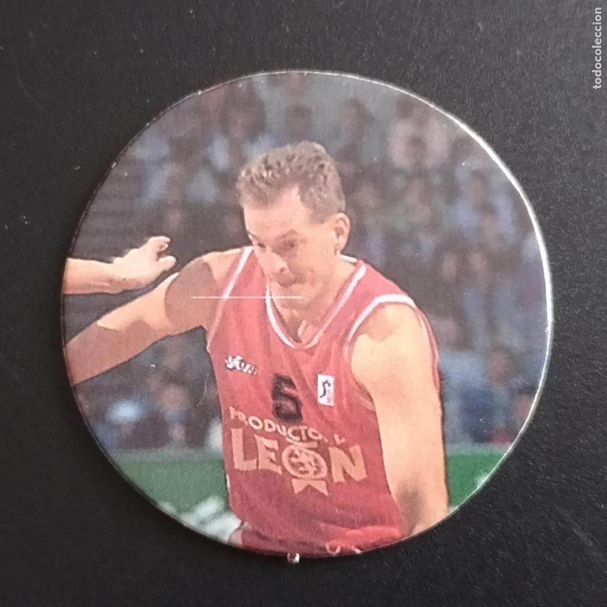 Coleccionismo deportivo: TAZO N&ordm; 58 ROWAN B. LEON BASKET BALONCESTO LIGA ACB 95 MUNDICROMO 1994 1995 94 95