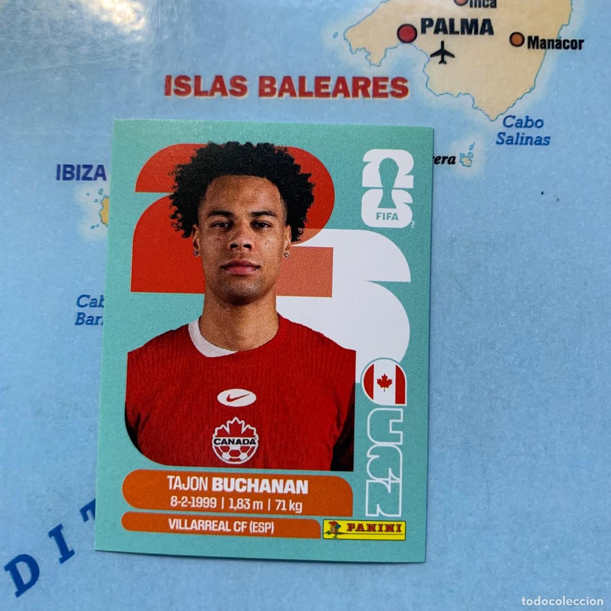 Coleccionismo deportivo: Canada numero 17 cromo panini Mundial Fifa World Cup 2026