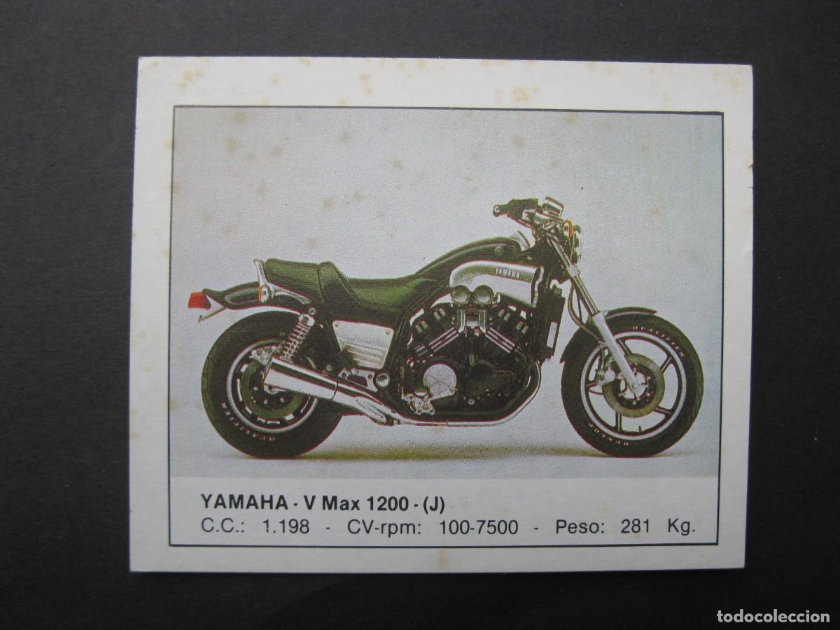 Coleccionismo deportivo: MOTOS - CROMO N&ordm; 143 - YAMAHA V MAX 1200 (J) - EDICIONES UNIDAS - NUNCA PEGADO.