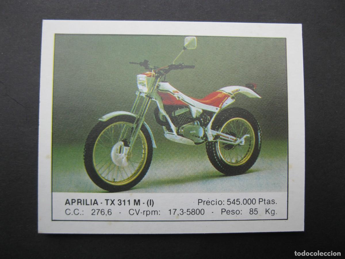 Coleccionismo deportivo: MOTOS - CROMO N&ordm; 5 - APRILIA TX 311 M (I) - EDICIONES UNIDAS - NUNCA PEGADO.