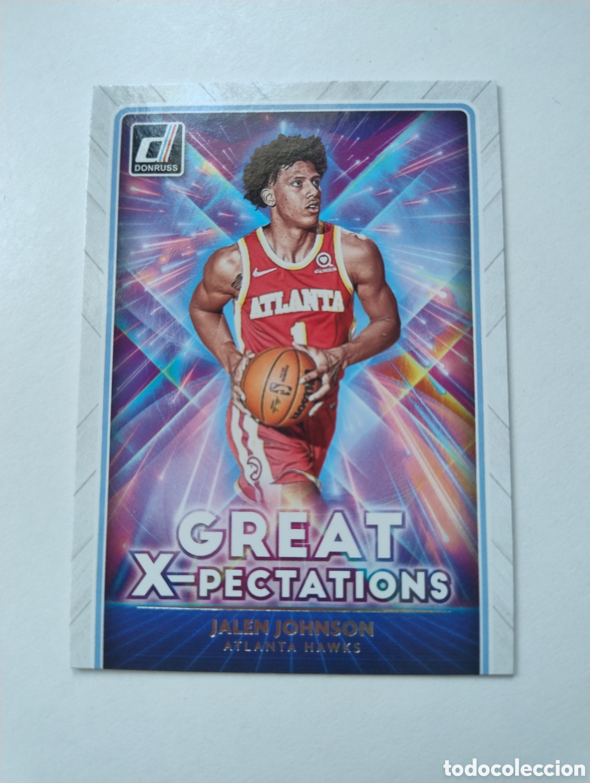 Coleccionismo deportivo: 18 - Jalen Johnson - Atlanta Hawks - Panini Donruss 2011 - 2022 Great X-Pectations