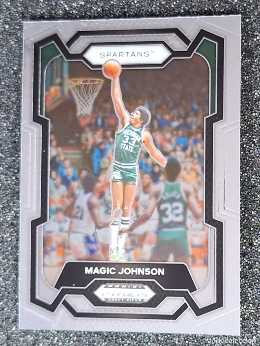 Sports collectibles: Magic Johnson Michigan State Spartans Panini Prizm Basketball Draft Picks