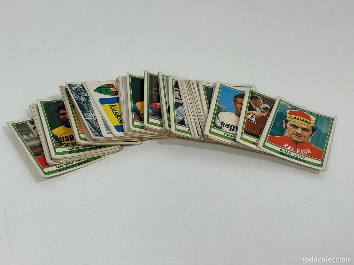 Coleccionismo deportivo: LOTE 91 CROMOS CICLISMO SPRINT 74 PANINI SIN PEGAR