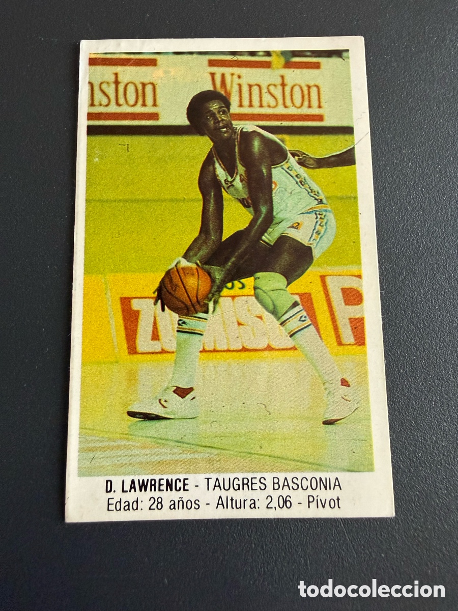 Coleccionismo deportivo: Cromo. CONVERSE 87-88. D. LAWRENCE ( Taugres ). 110