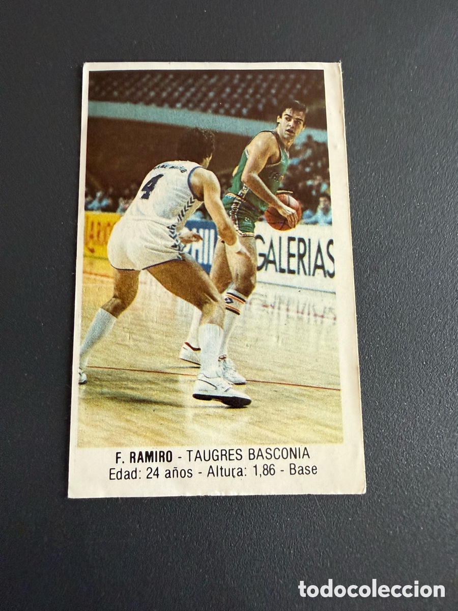 Coleccionismo deportivo: CONVERSE 87-88. RAMIRO ( Taugres ) 107