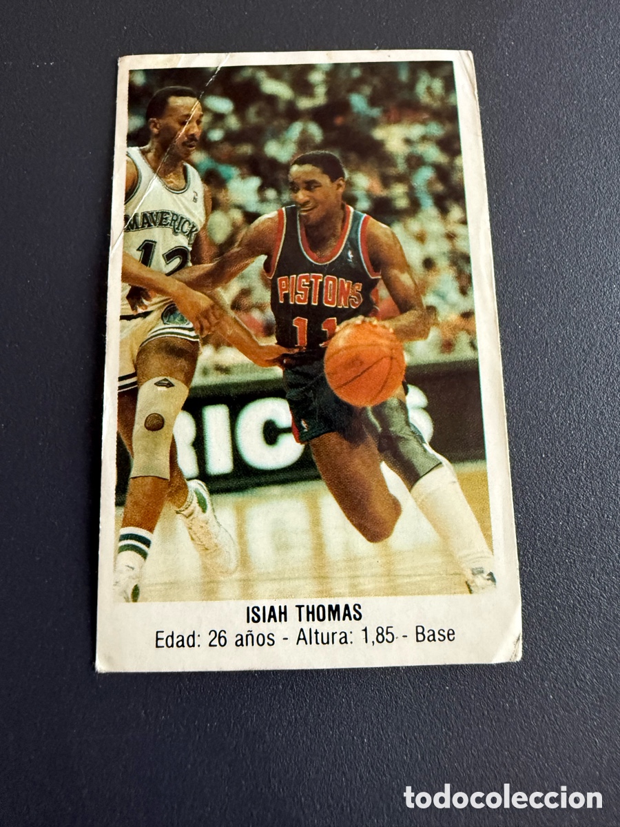 Coleccionismo deportivo: COMVERSE. 87-88. ISIAH THOMAS. n 151