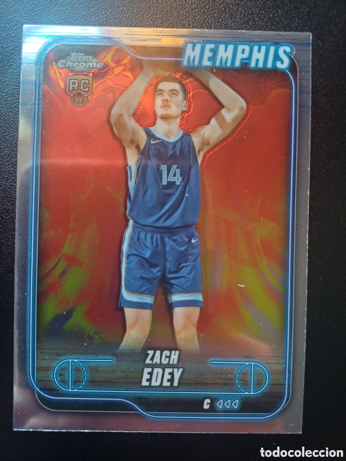 Coleccionismo deportivo: #152 ZACH EDEY MEMPHIS TOPPS CHROME NBA 2025