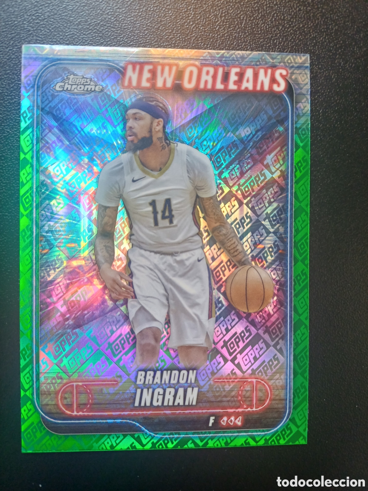Coleccionismo deportivo: #154 BRANDON INGRAM NEW ORLEANS TOPPS CHROME NBA 2025