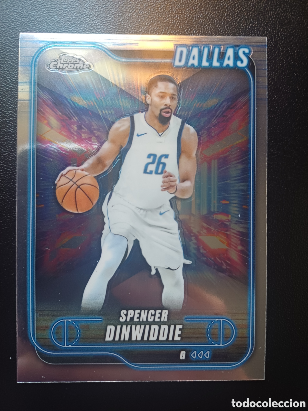 Coleccionismo deportivo: #175 SPENCER DINWIDDIE DALLAS TOPPS CHROME NBA 2025