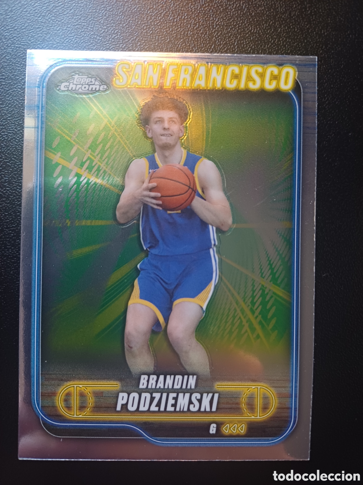 Coleccionismo deportivo: #007 BRANDIN PODZIEMSKI SAN FRANCISCO TOPPS CHROME NBA 2025