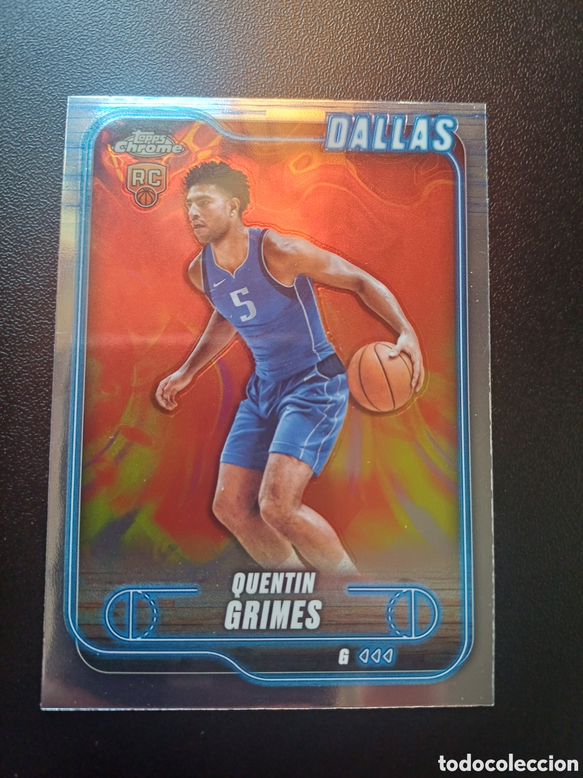 Coleccionismo deportivo: #163 QUENTIN GRIMES DALLAS TOPPS CHROME NBA 2025