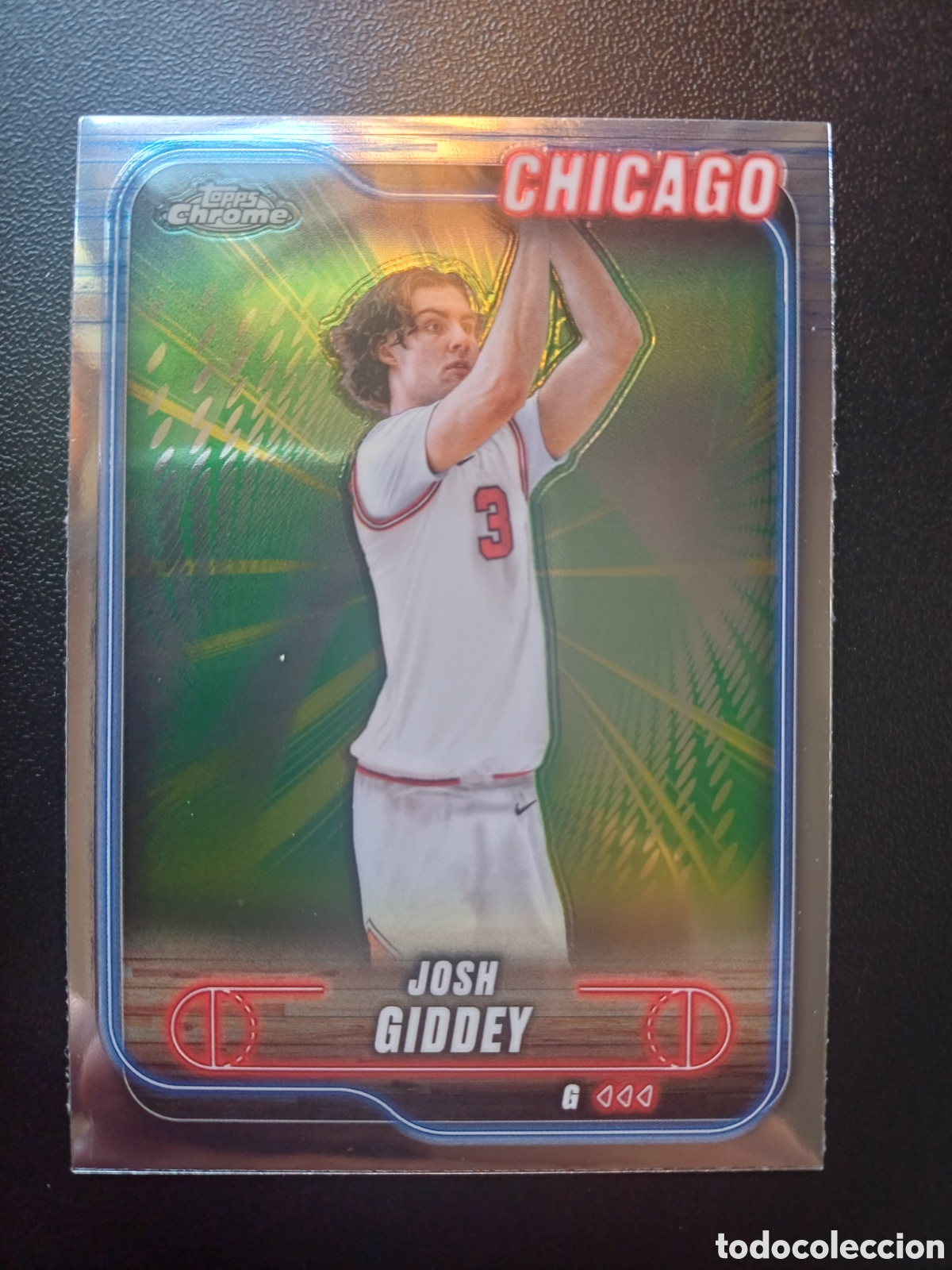 Coleccionismo deportivo: #076 JOSH GIDDEY CHICAGO TOPPS CHROME NBA 2025