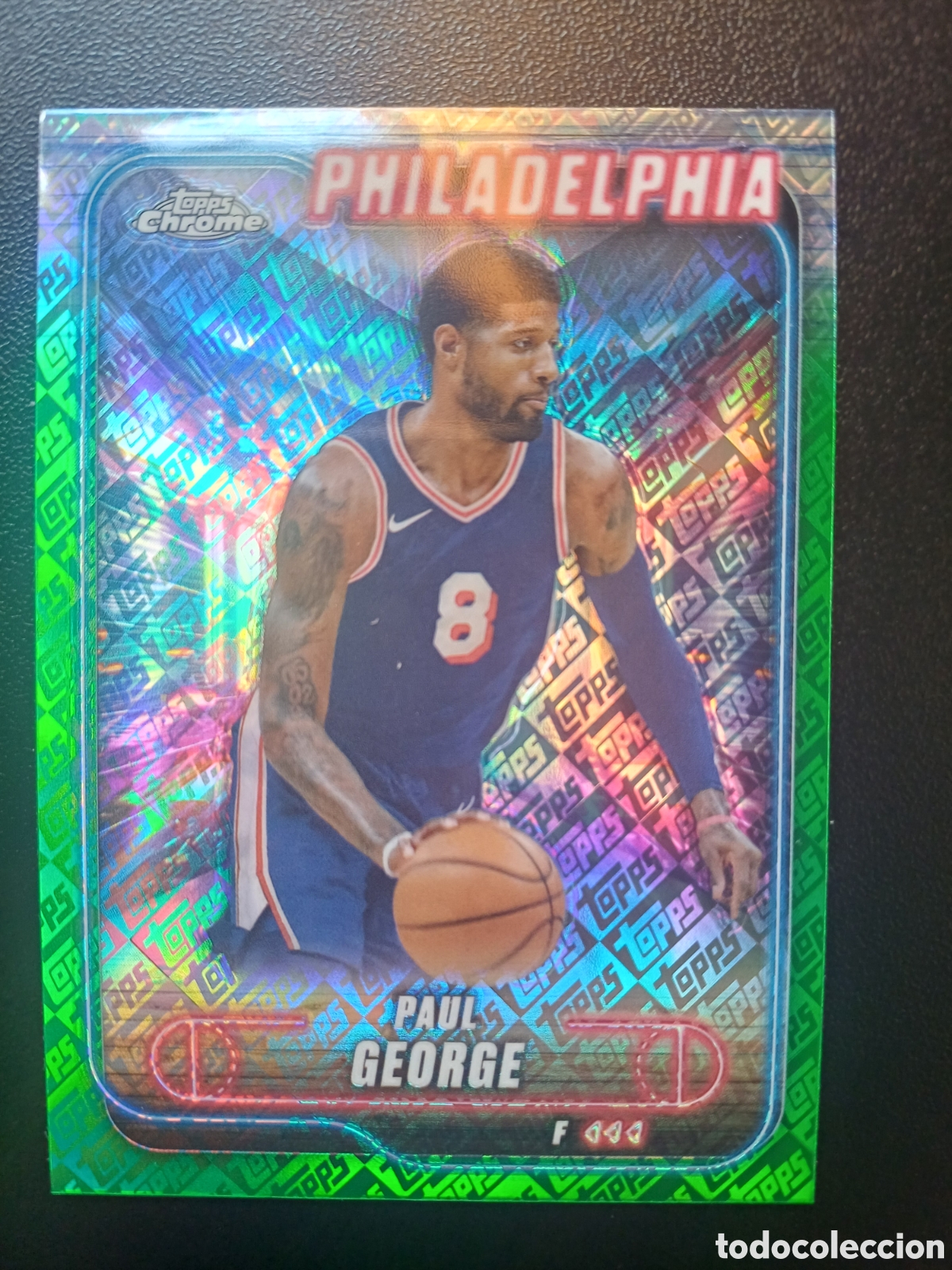 Coleccionismo deportivo: #135 PAUL GEORGE PHILADELPHIA TOPPS CHROME NBA 2025