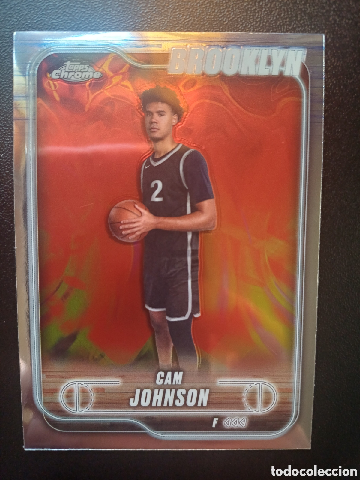 Coleccionismo deportivo: #159 CAM JOHNSON BROOKLYN TOPPS CHROME NBA 2025