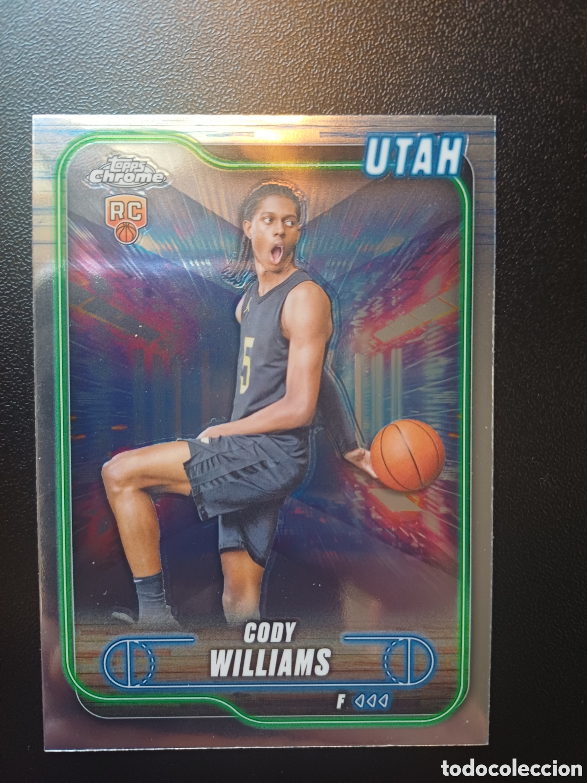 Coleccionismo deportivo: #160 CODY WILLIAMS UTAH TOPPS CHROME NBA 2025