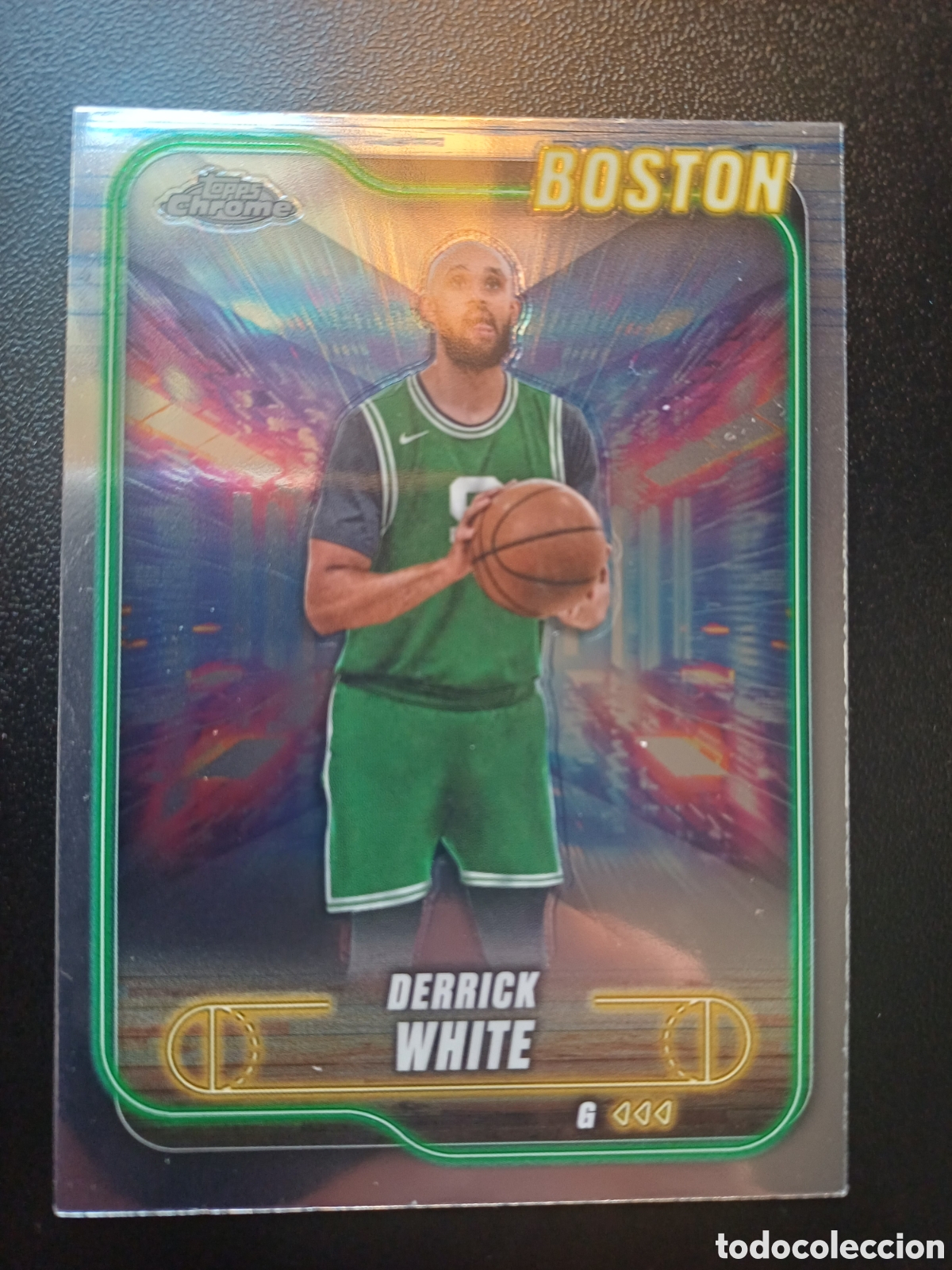 Coleccionismo deportivo: #045 DERRICK WHITE BOSTON TOPPS CHROME NBA 2025