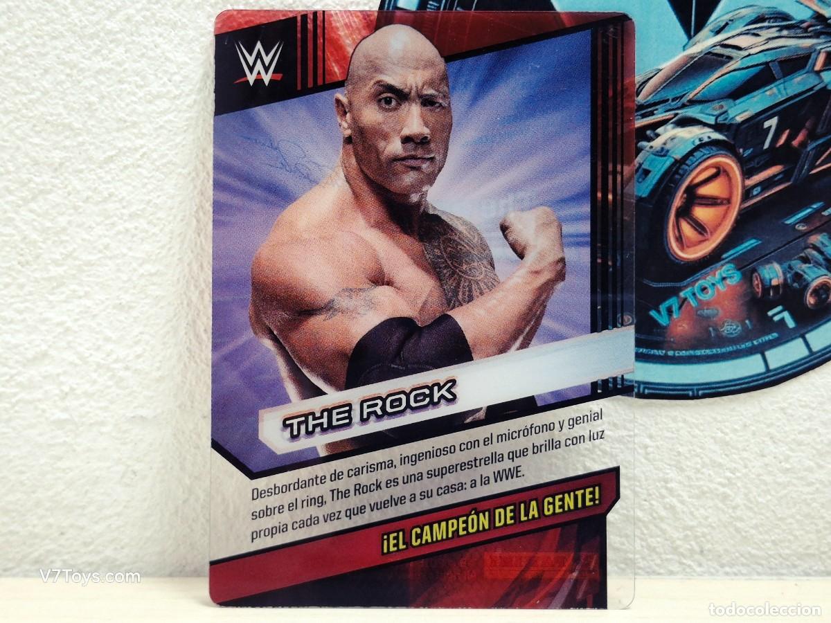Coleccionismo deportivo: Carta The Rock N&ordm; 066 WWE Panini 2016