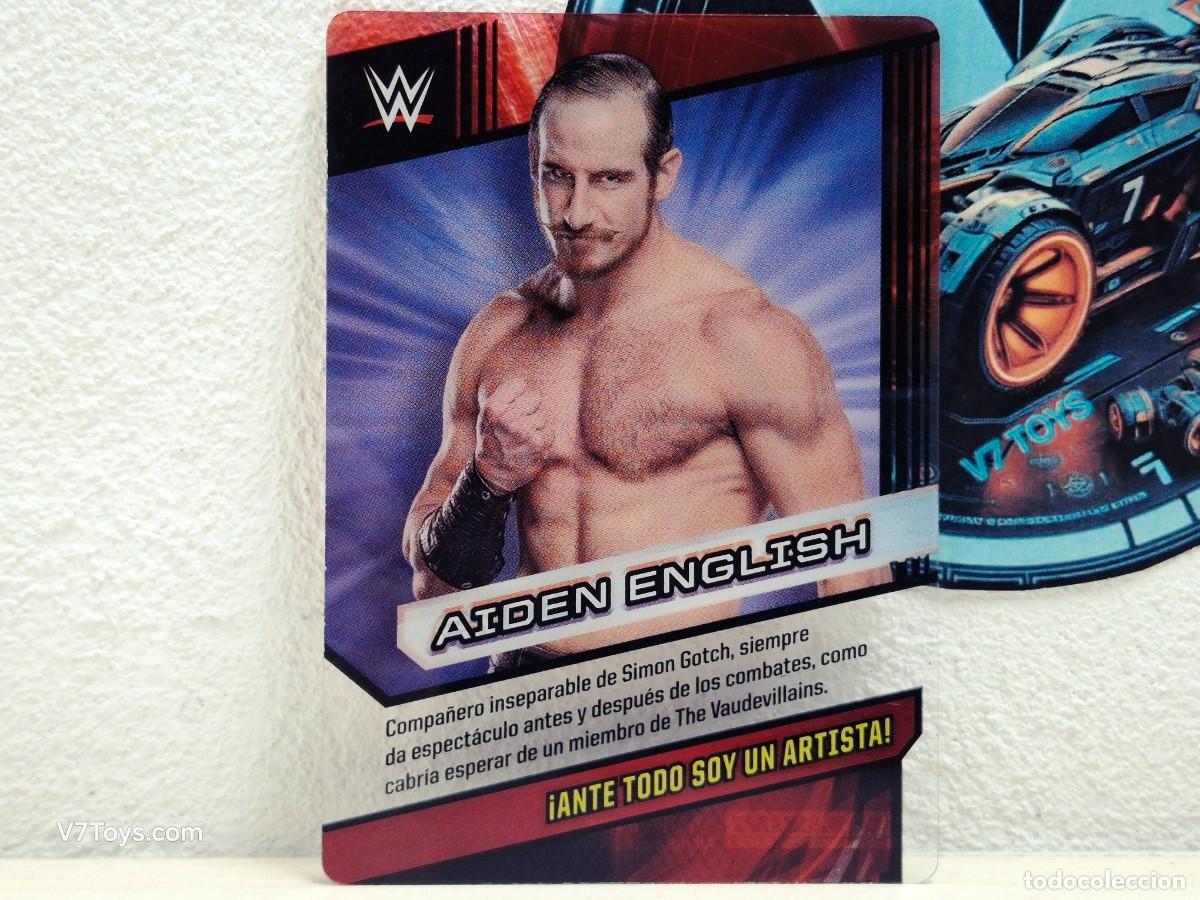 Coleccionismo deportivo: Carta Aiden English N&ordm; 079 WWE Panini 2016
